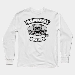 Evil Dead MC Alabama Patch Long Sleeve T-Shirt